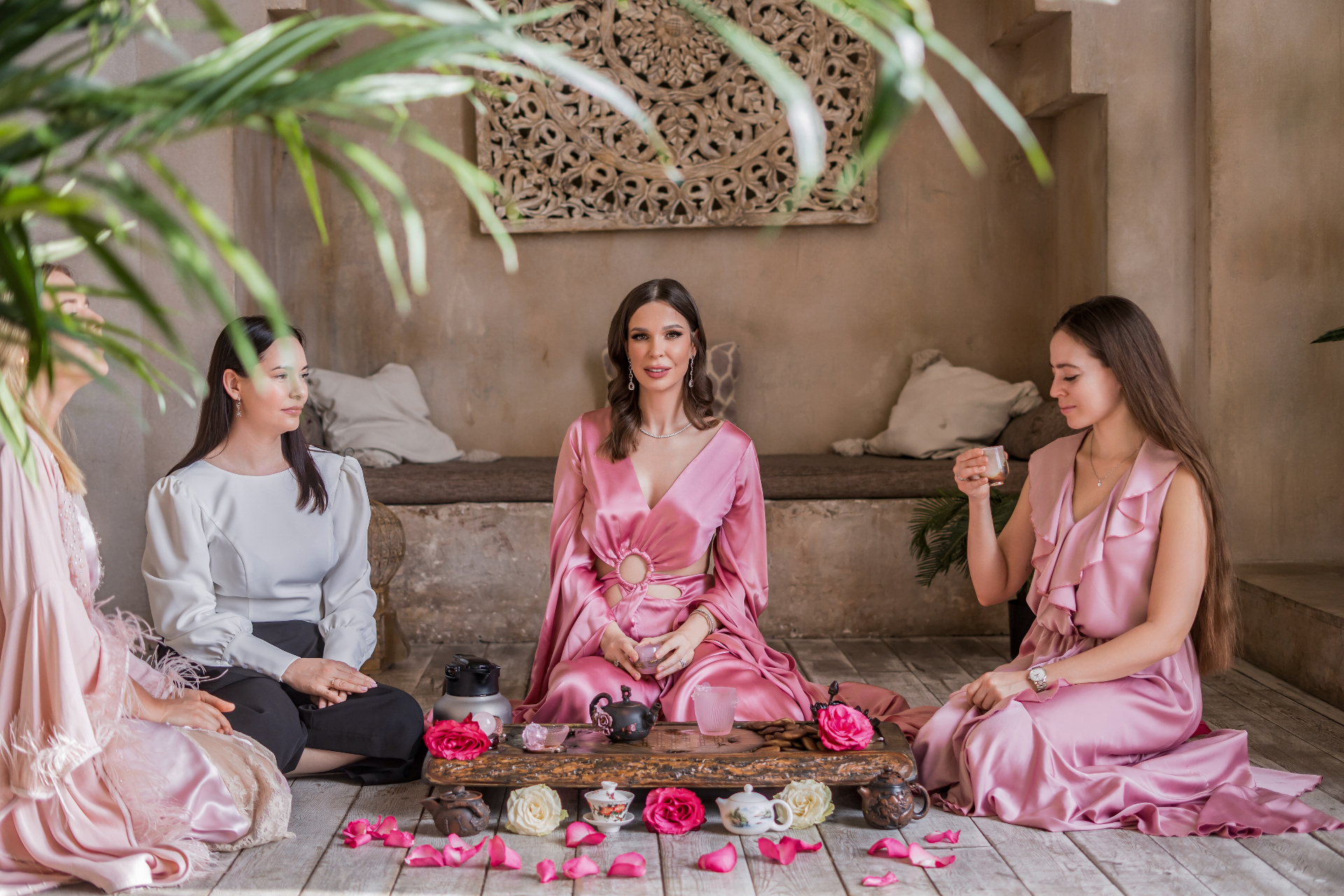 Tea Theater ceremony — intimate gathering